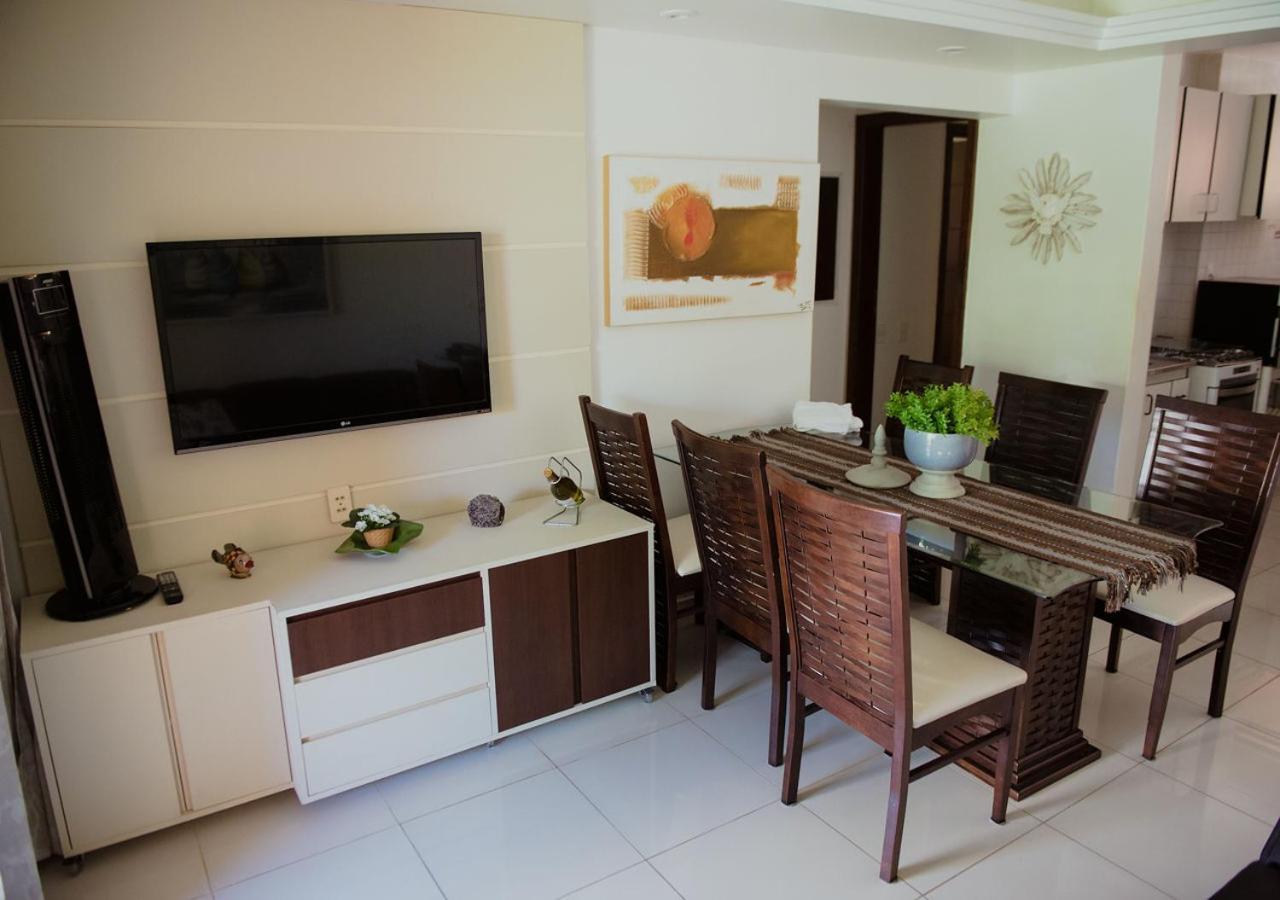 Flat Guarajuba Beira Da Praia Pe Na Areia Eksteriør bilde