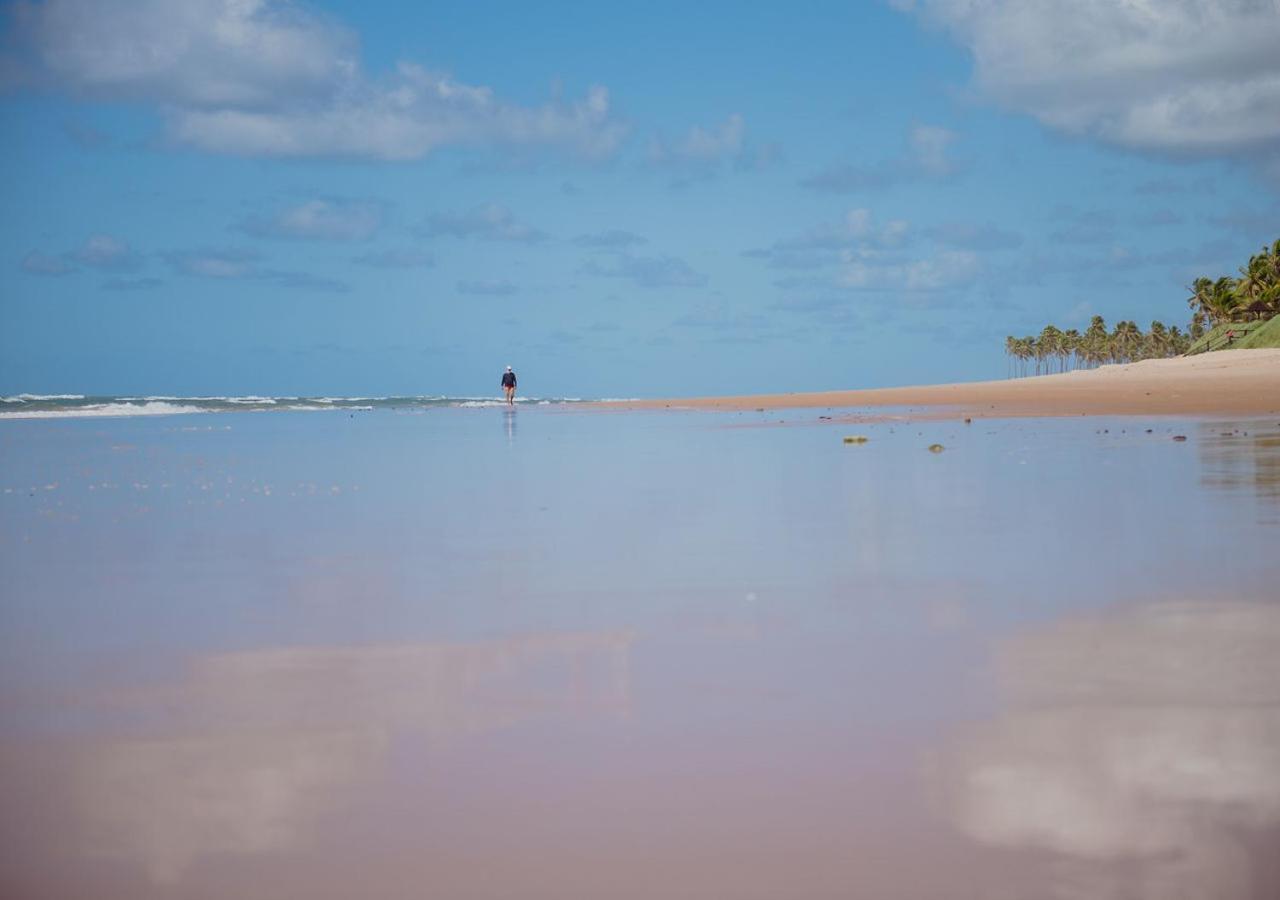 Flat Guarajuba Beira Da Praia Pe Na Areia Eksteriør bilde