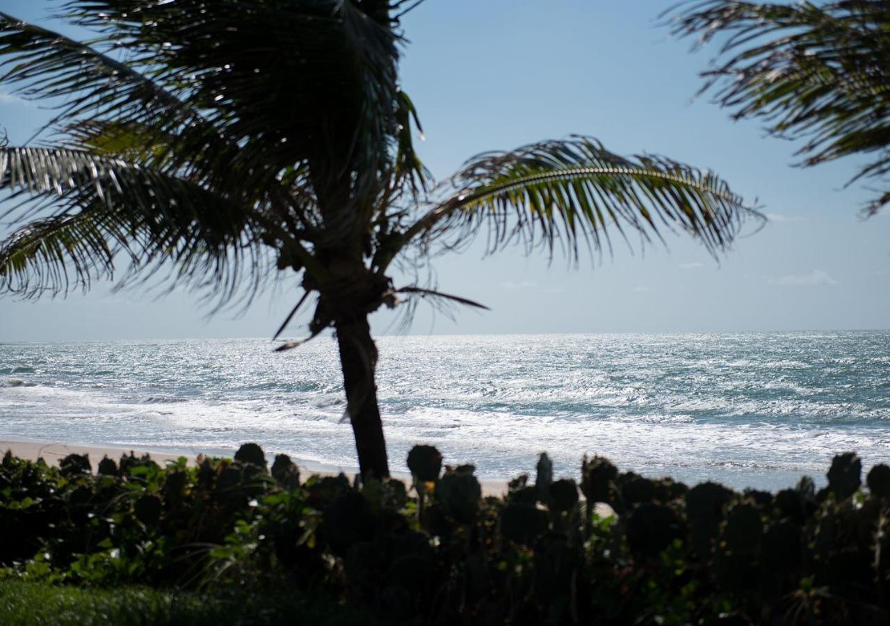 Flat Guarajuba Beira Da Praia Pe Na Areia Eksteriør bilde