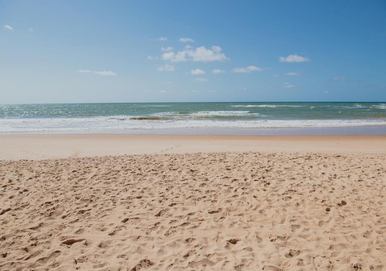 Flat Guarajuba Beira Da Praia Pe Na Areia Eksteriør bilde